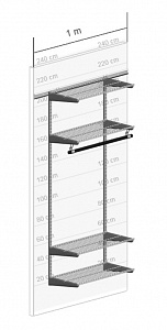 Гардеробная система  ТМ 5